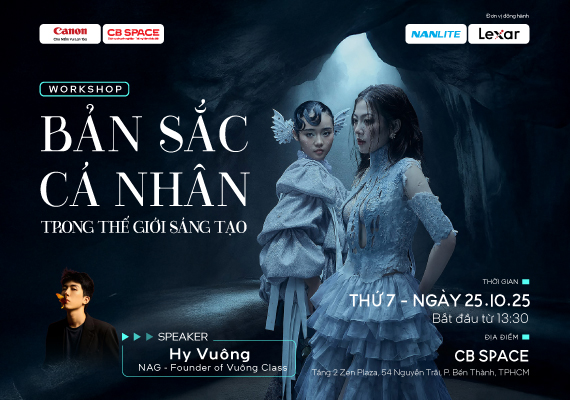 WORKSHOP ĐẶC BIỆT TỪ CANON x VUÔNG CLASS