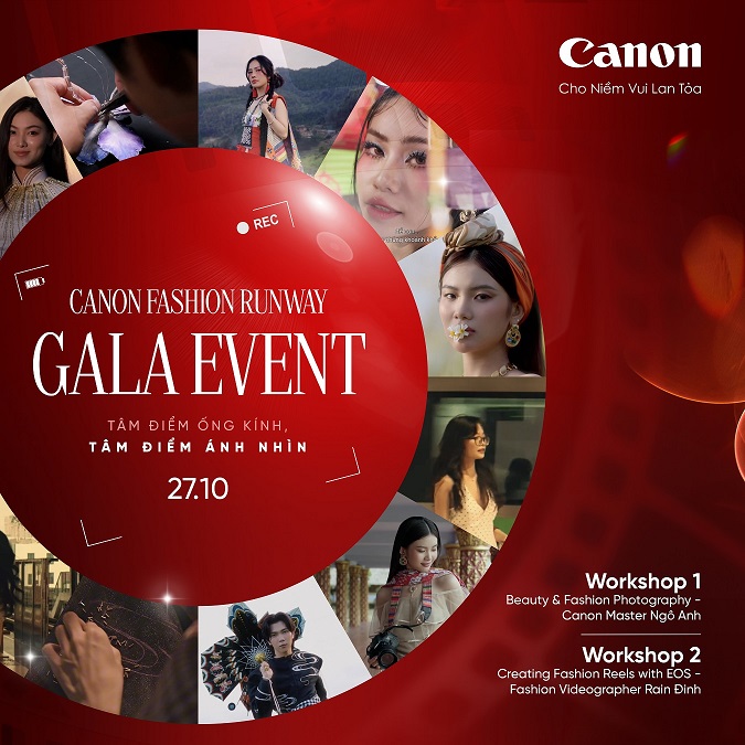 WORKSHOP SÁNG TẠO KHUNG HÌNH THỜI TRANG