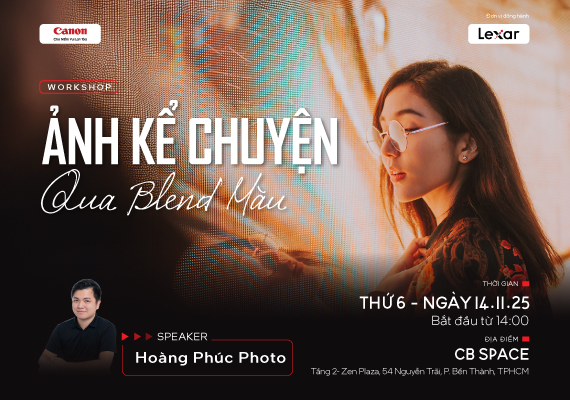 WORKSHOP ẢNH KỂ CHUYỆN QUA BLEND MÀU