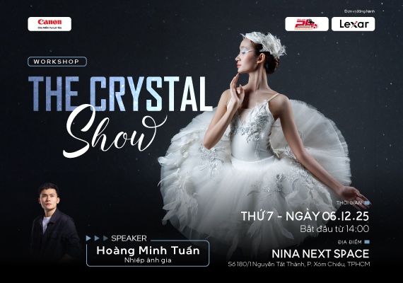 WORKSHOP THE CRYSTAL SHOW- ĐẠI TIỆC ÁNH SÁNG MÙA LỄ HỘI