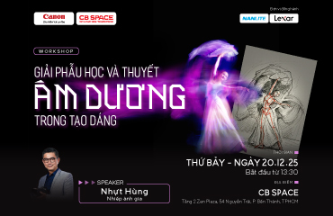 WORKSHOP GIẢI PHẪU HỌC VÀ THUYẾT ÂM DƯƠNG TRONG TẠO DÁNG