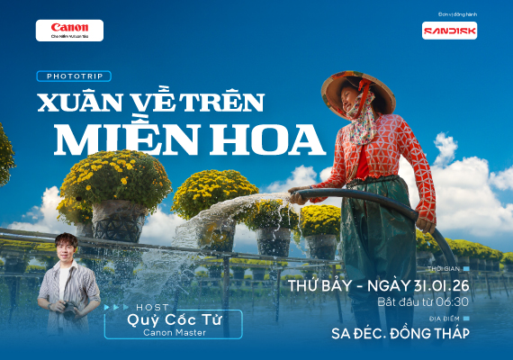 📸 PHOTOTRIP “XUÂN VỀ TRÊN MIỀN HOA” 🌼🌺