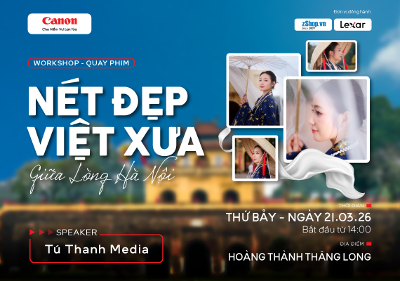 🎥 WORKSHOP QUAY PHIM NÉT ĐẸP VIỆT XƯA GIỮA LÒNG HÀ NỘI