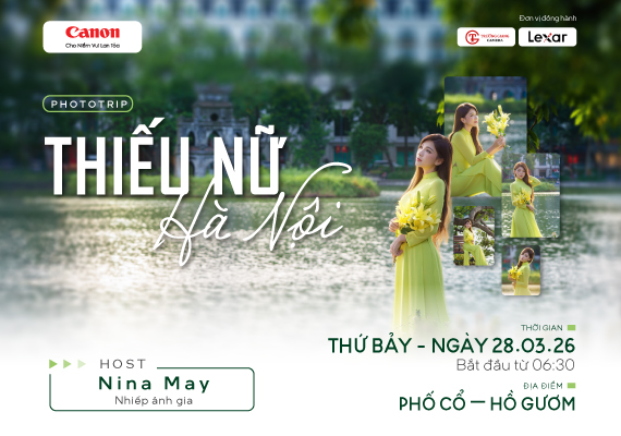 OFFLINE NHIẾP ẢNH- THIẾU NỮ HÀ NỘI