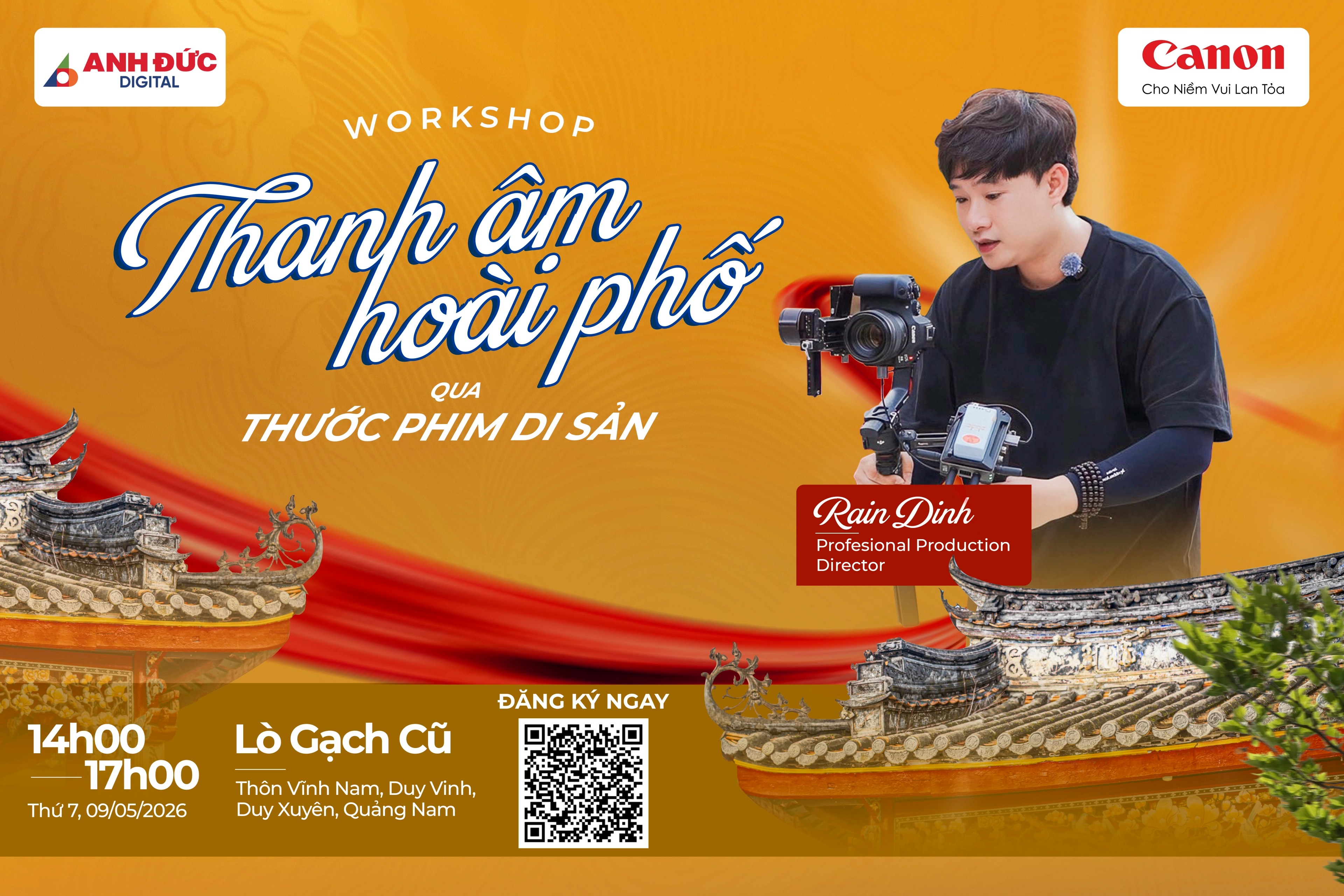 🎬WORKSHOP | THANH ÂM HOÀI PHỐ – QUA THƯỚC PHIM DI SẢN