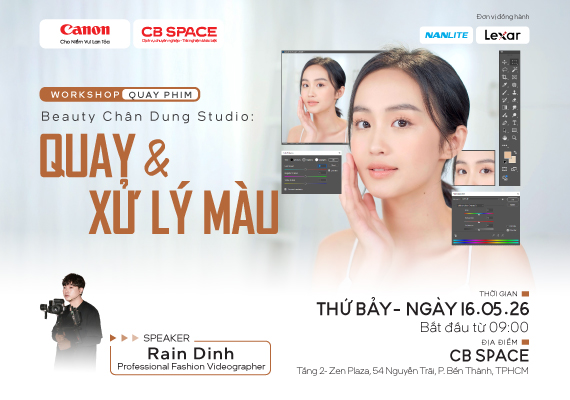 🎥 WORKSHOP QUAY PHIM | BEAUTY CHÂN DUNG STUDIO