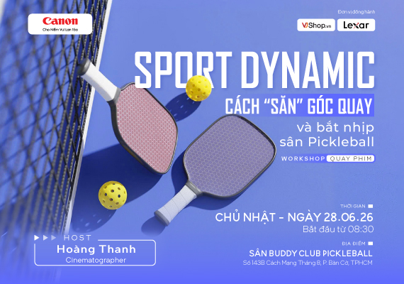🎥 SPORT-DYNAMIC WORKSHOP – SĂN GÓC QUAY, BẮT TRỌN NHỊP ĐỘ CHUYỂN ĐỘNG!